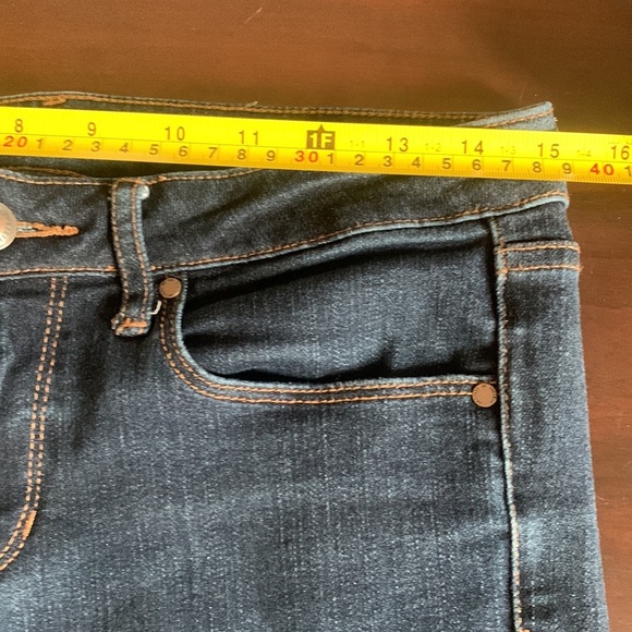 Articles of Society Mya Best Blue Skinny Jeans Mid rise Women size 28 - Picture 5 of 13